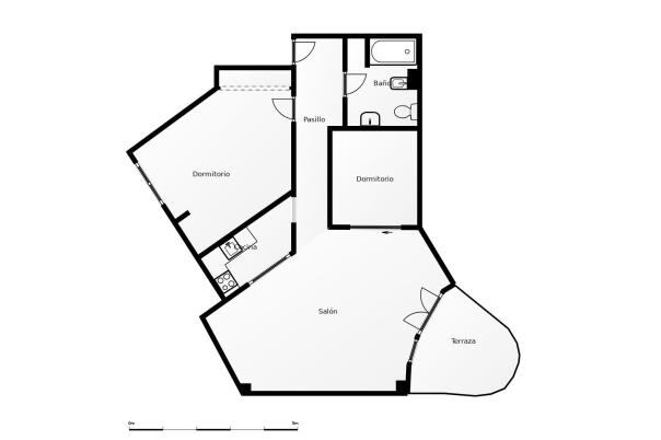 1 bed apartments - flats in Moraira