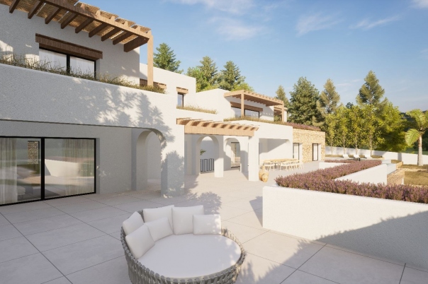6 bed villa in Moraira