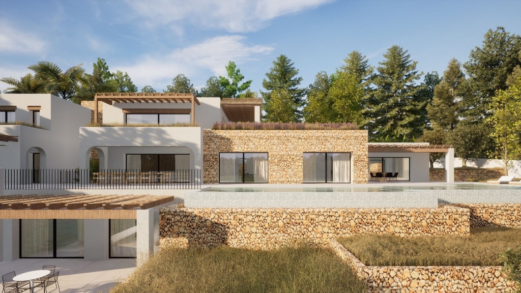 6 bed villa in Moraira