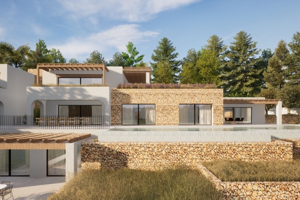 6 bed villa in Moraira