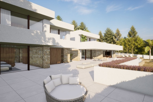 6 bed villa in Moraira