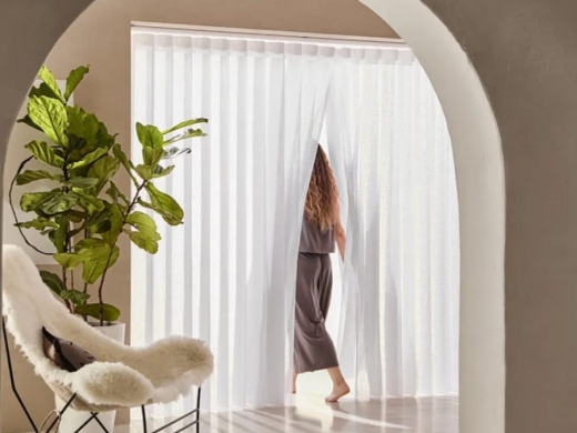 NEW Duna Vertical Blinds Collection from Beautiful Homes by Alvyda