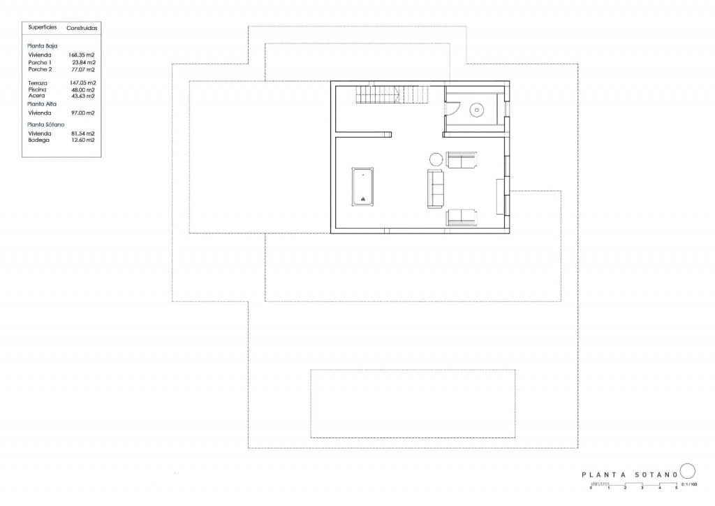 4 bed villa in Moraira