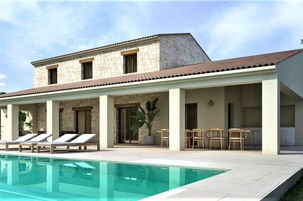 4 bed villa in Moraira