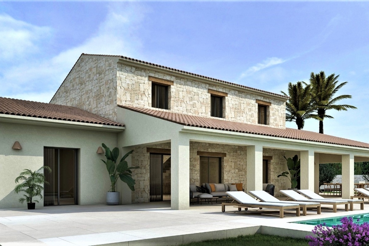 4 bed villa in Moraira