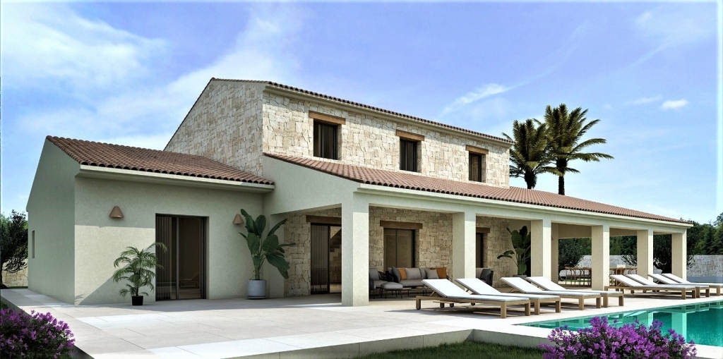4 bed villa in Moraira