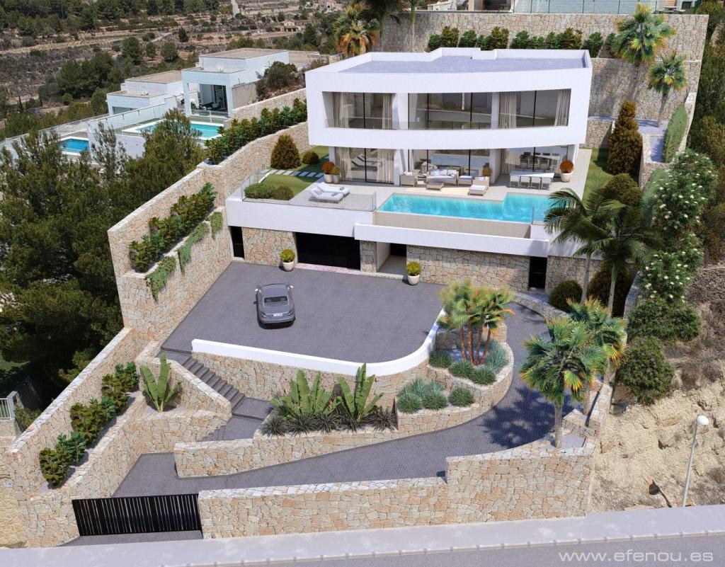 4 bed villa in Calpe