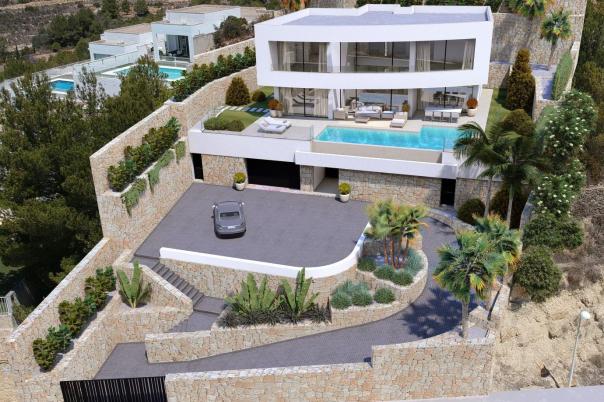4 bed villa in Calpe