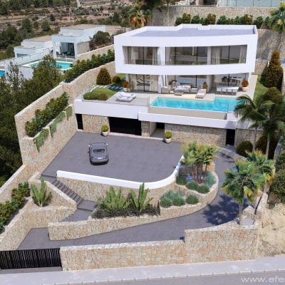 4 bed villa in Calpe