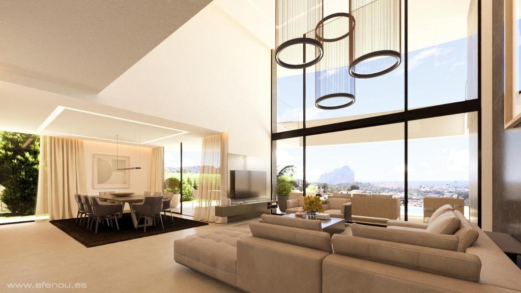 4 bed villa in Calpe
