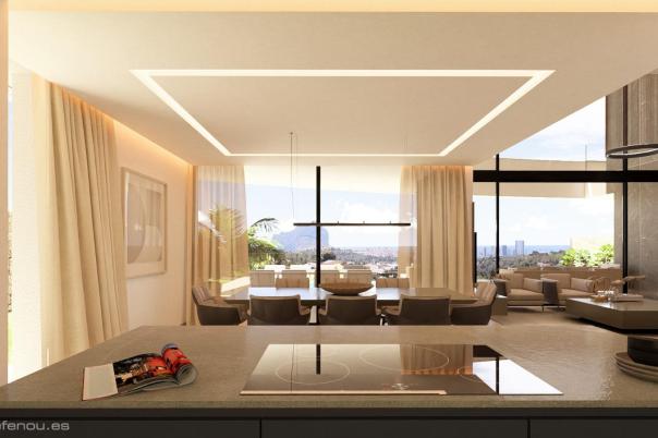 4 bed villa in Calpe