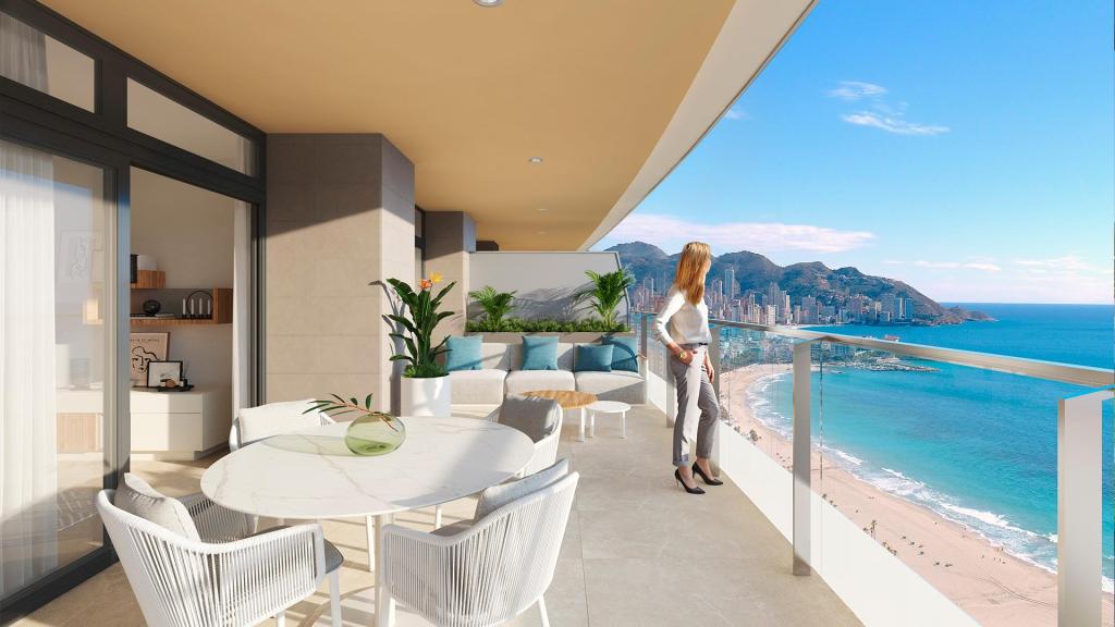 2 bed apartment in Benidorm