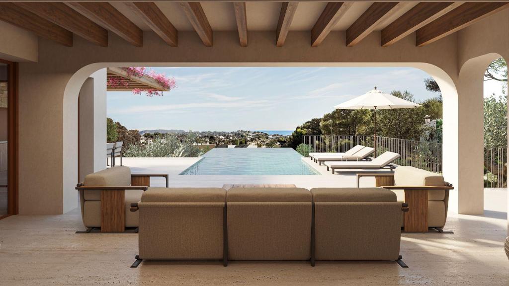 3 bed villa in Benissa