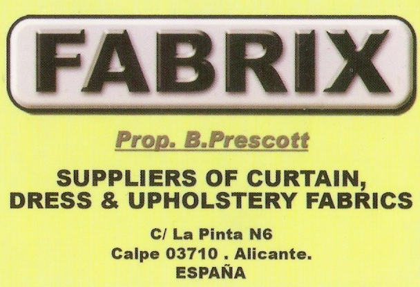 Fabrix - Fabric Shop & Suppliers Calpe