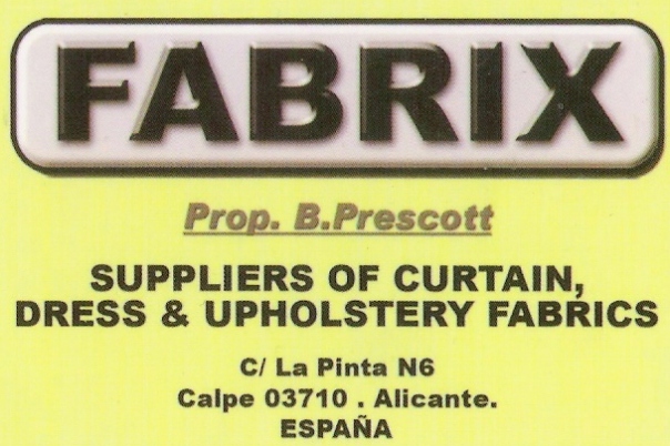 Fabrix - Fabric Shop & Suppliers Calpe