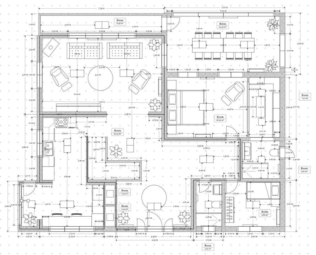 6 bed villas in Albir