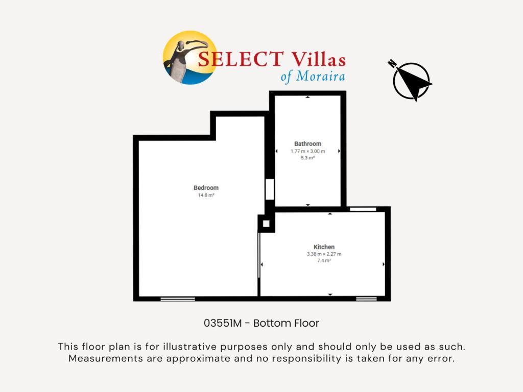 3 bed villa in Moraira