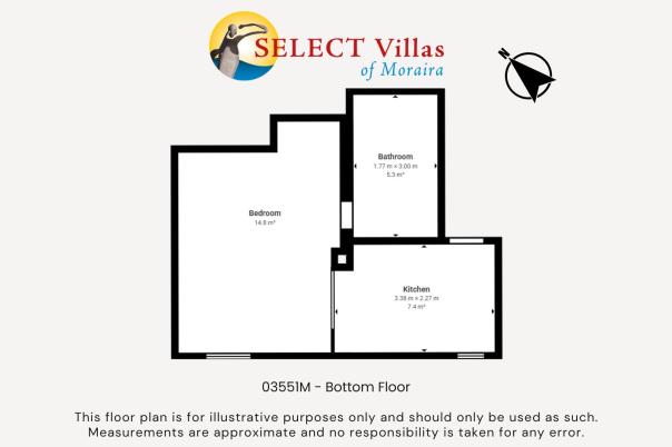 3 bed villa in Moraira