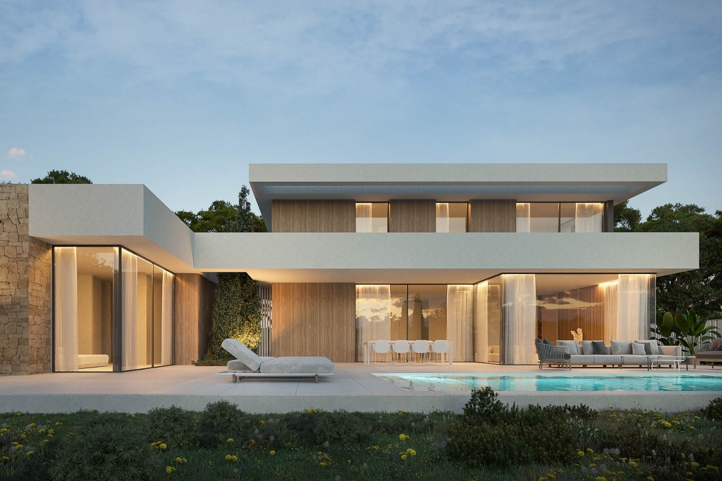 5 bed villa in Moraira