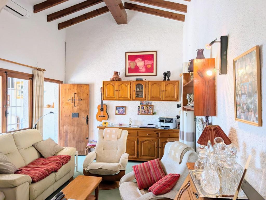 2 bed semi detached villa in Moraira