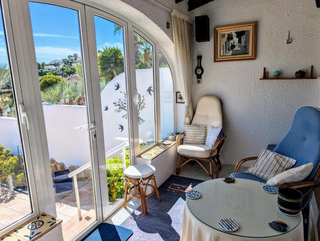 2 bed semi detached villa in Moraira