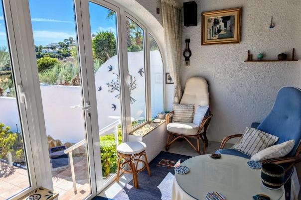 2 bed semi detached villa in Moraira