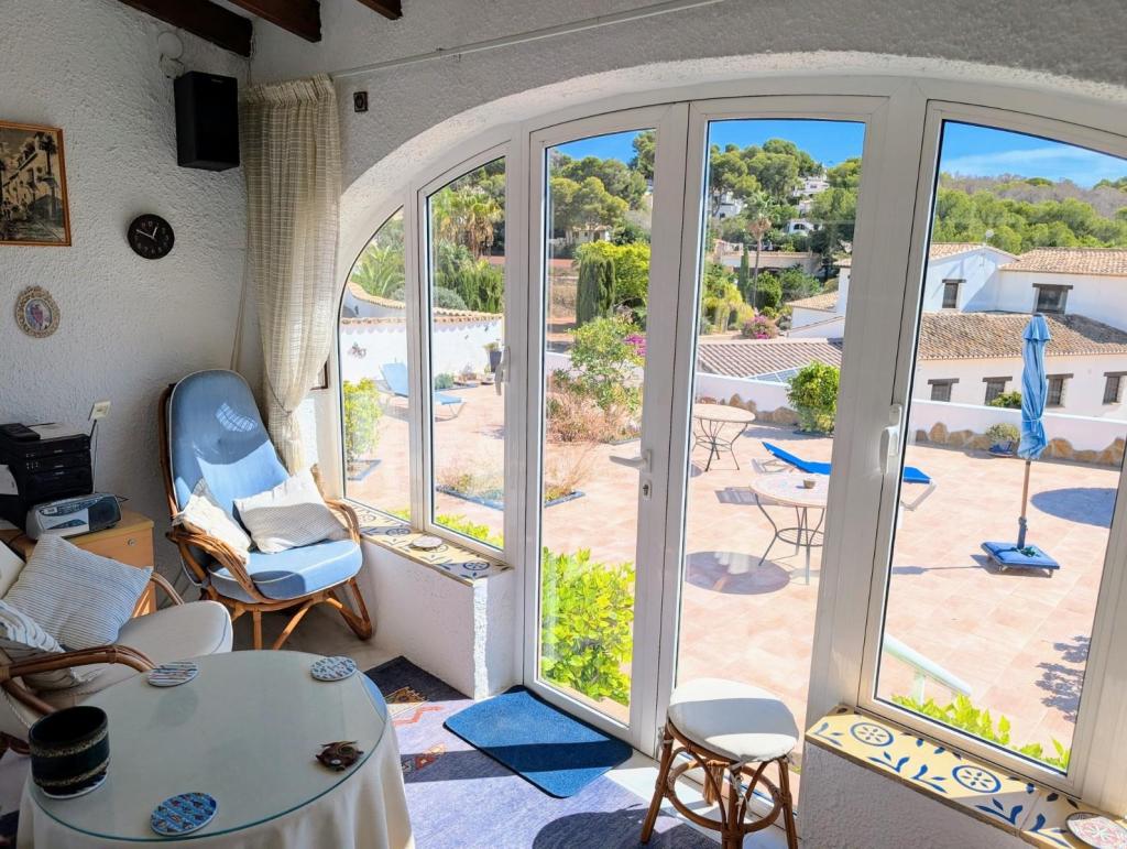 2 bed semi detached villa in Moraira