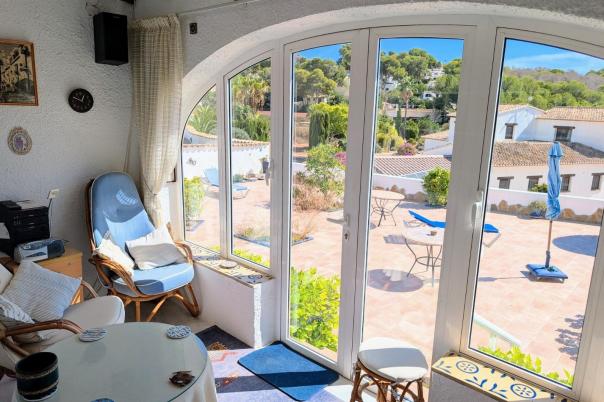 2 bed semi detached villa in Moraira