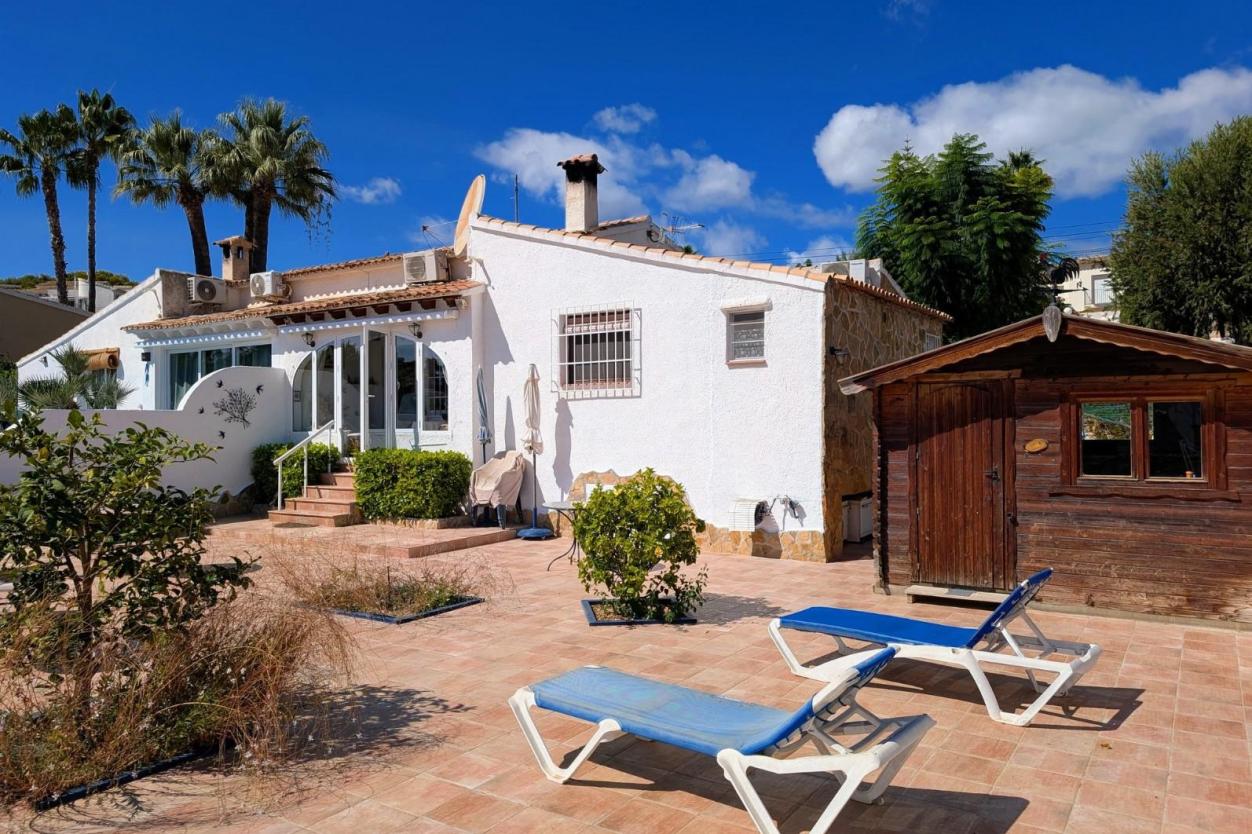 2 bed semi detached villa in Moraira