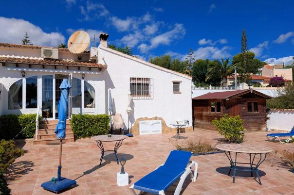 2 bed semi detached villa in Moraira
