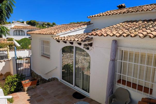 2 bed semi detached villa in Moraira