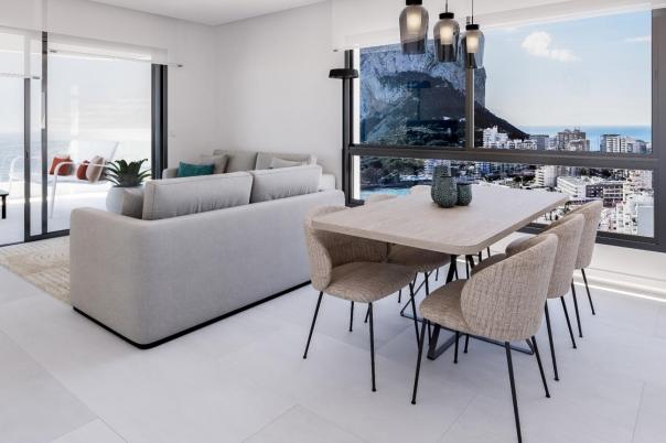 3 bed penthouse in Calpe