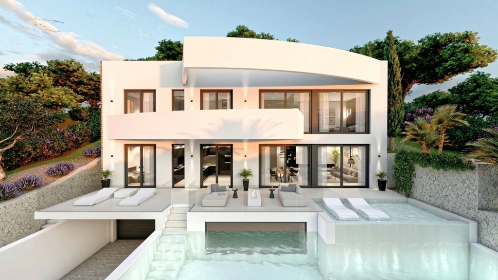 4 bed villa in Altea