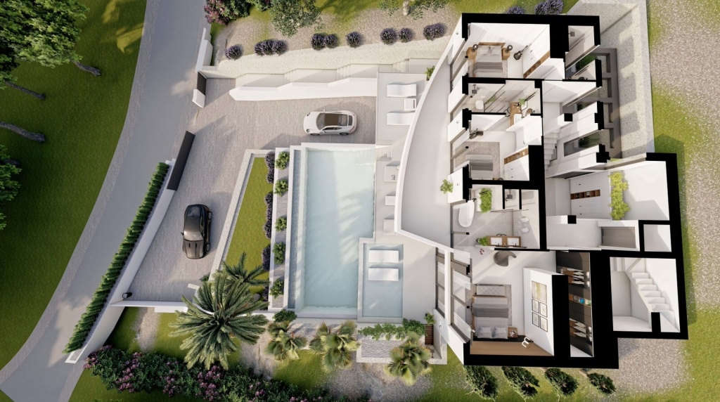4 bed villa in Altea