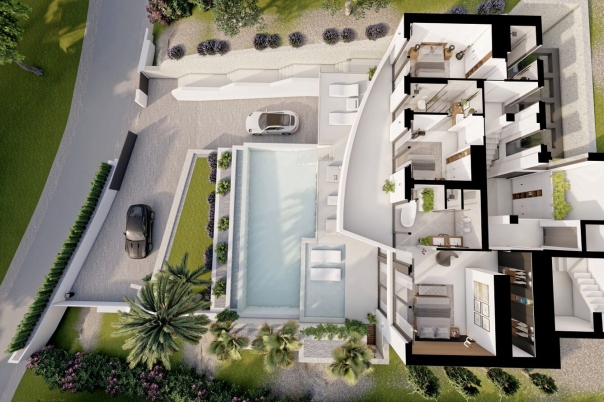 4 bed villa in Altea