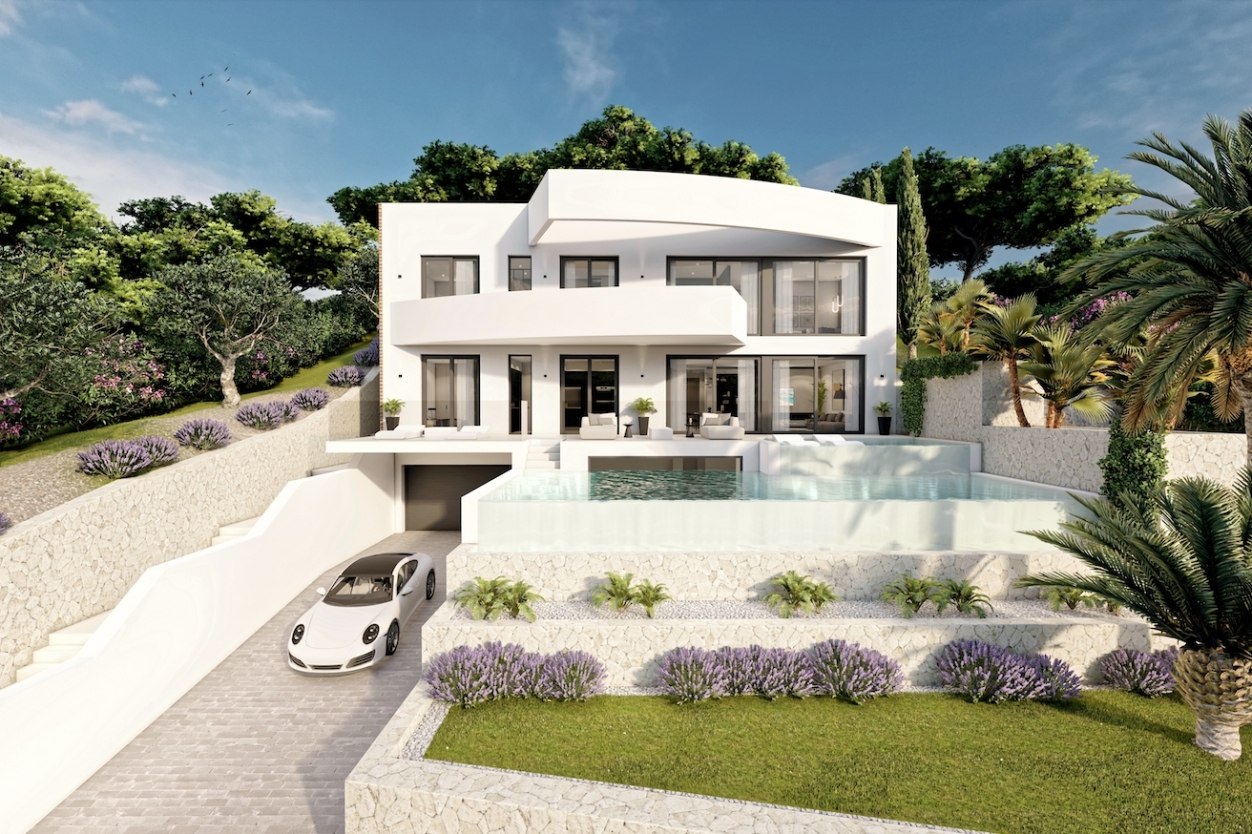 4 bed villa in Altea
