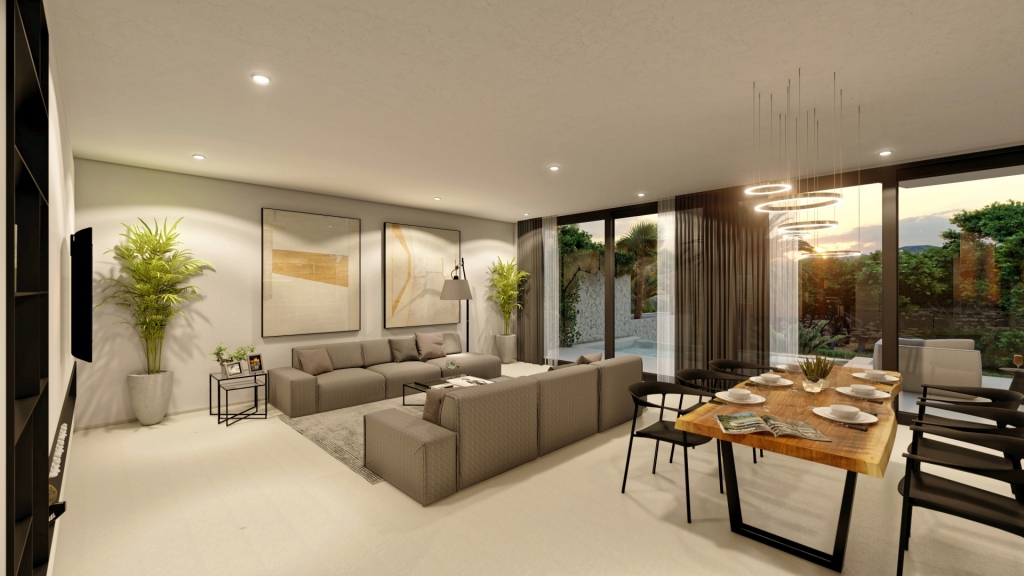 4 bed villa in Altea