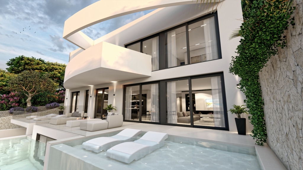 4 bed villa in Altea