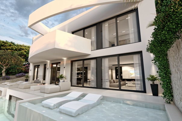 4 bed villa in Altea