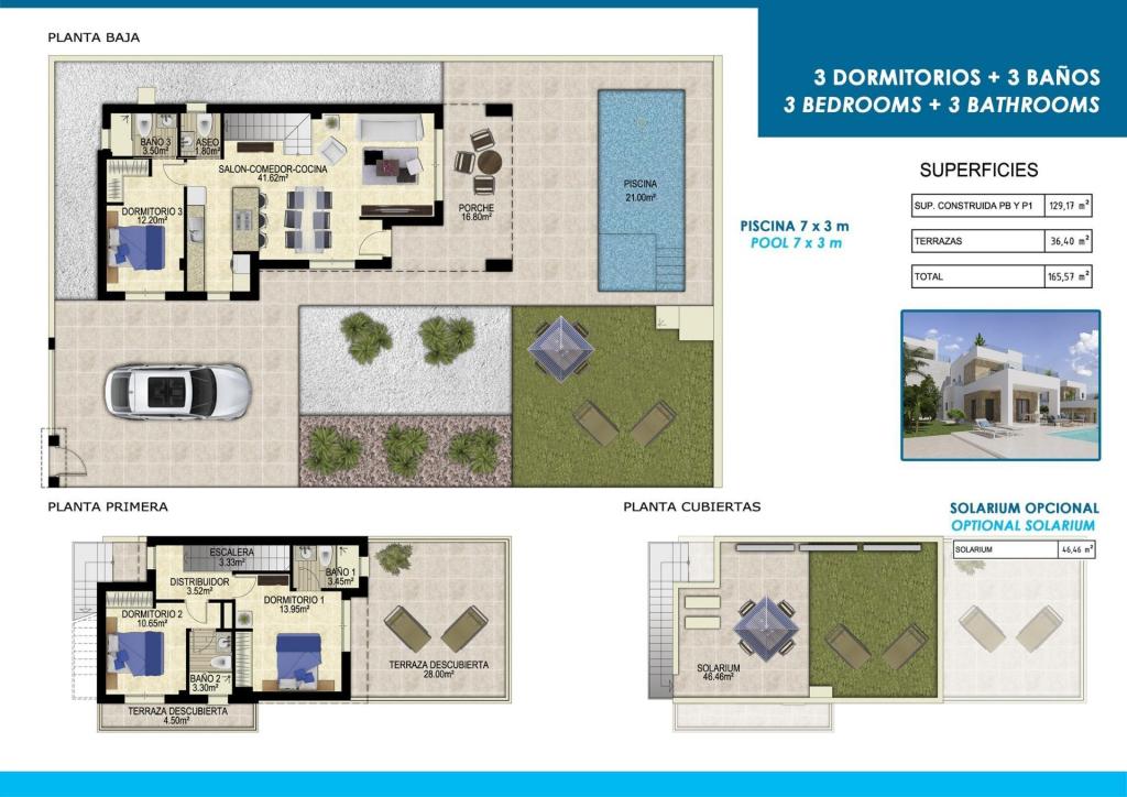 3 bed property in Polop