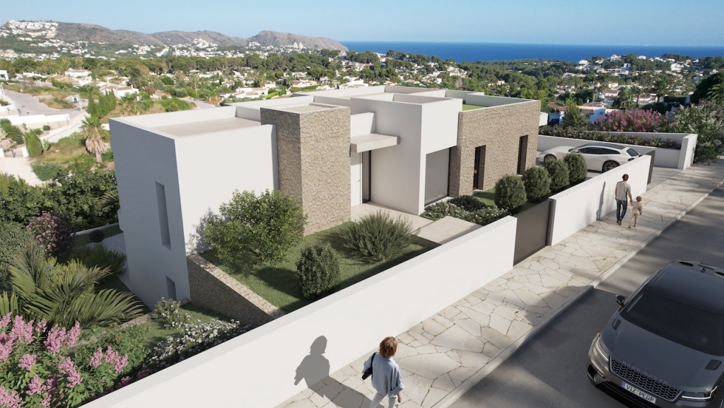4 bed villas in Moraira