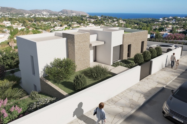 4 bed villas in Moraira