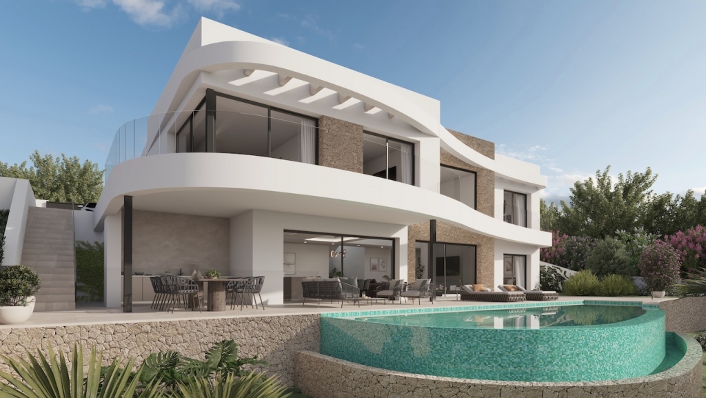 4 bed villas in Moraira