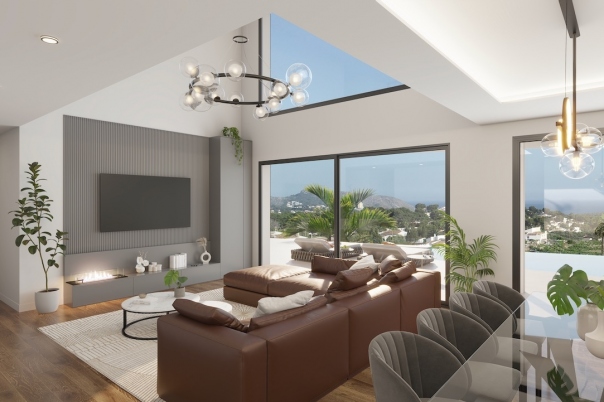 4 bed villas in Moraira