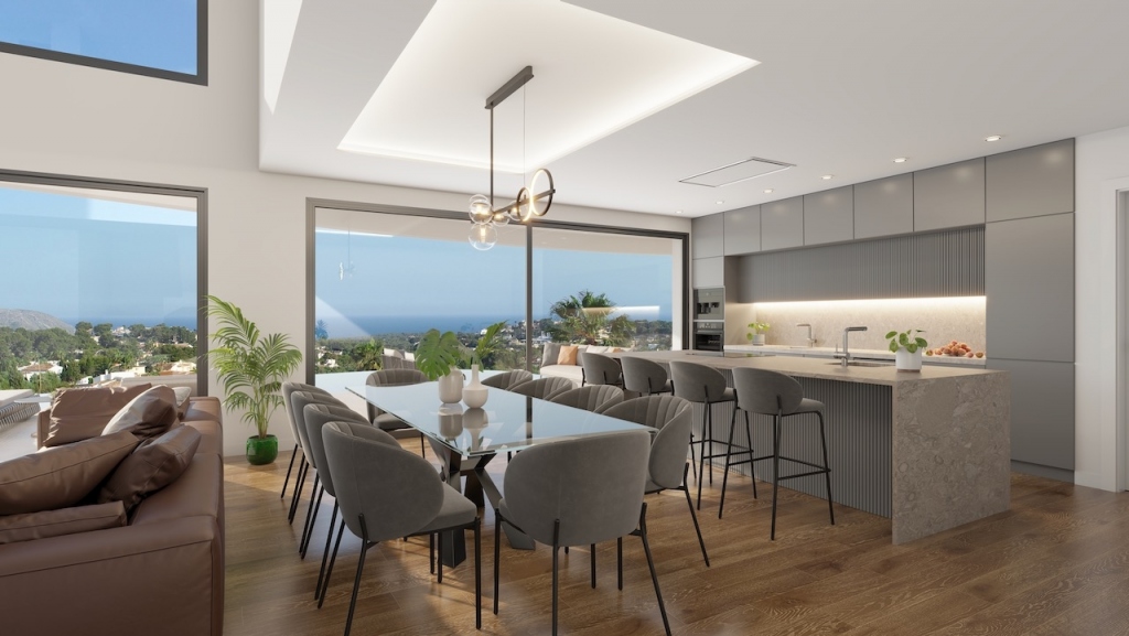 4 bed villas in Moraira