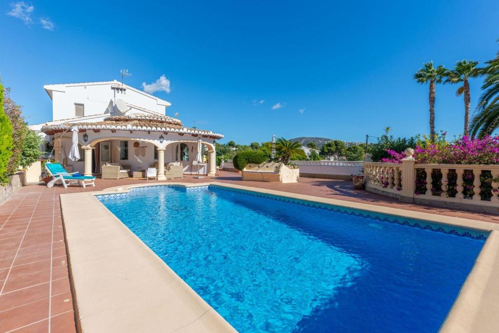4 bed villa in Moraira
