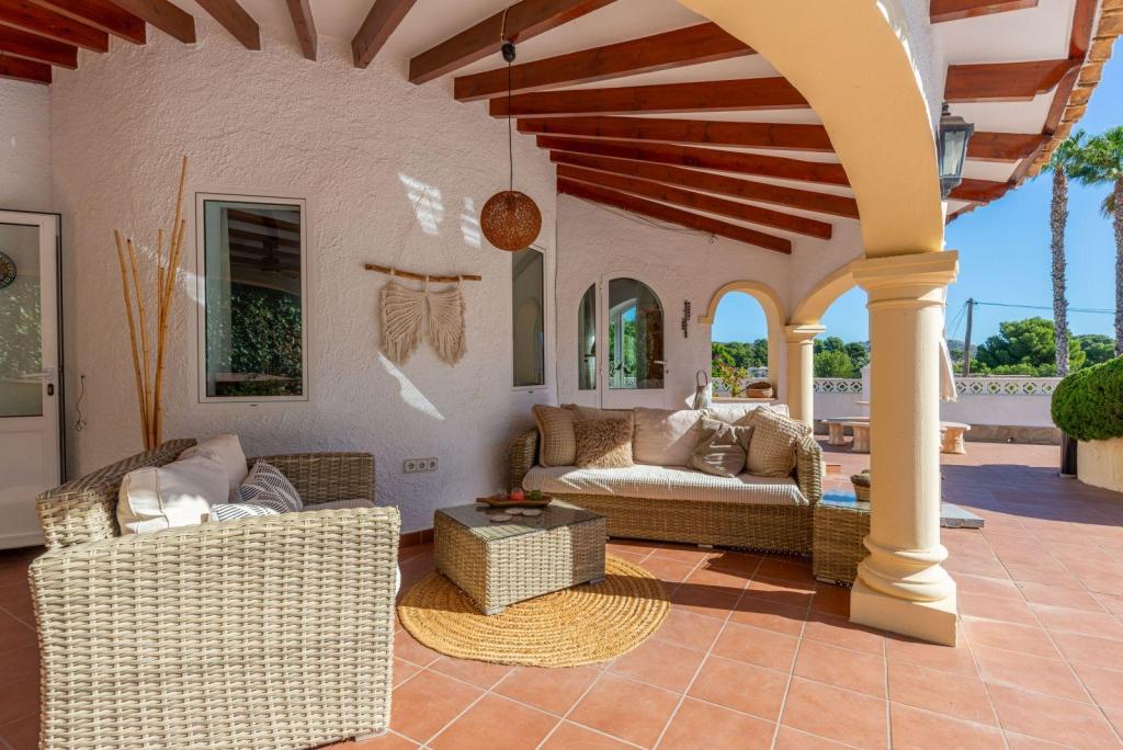 4 bed villa in Moraira
