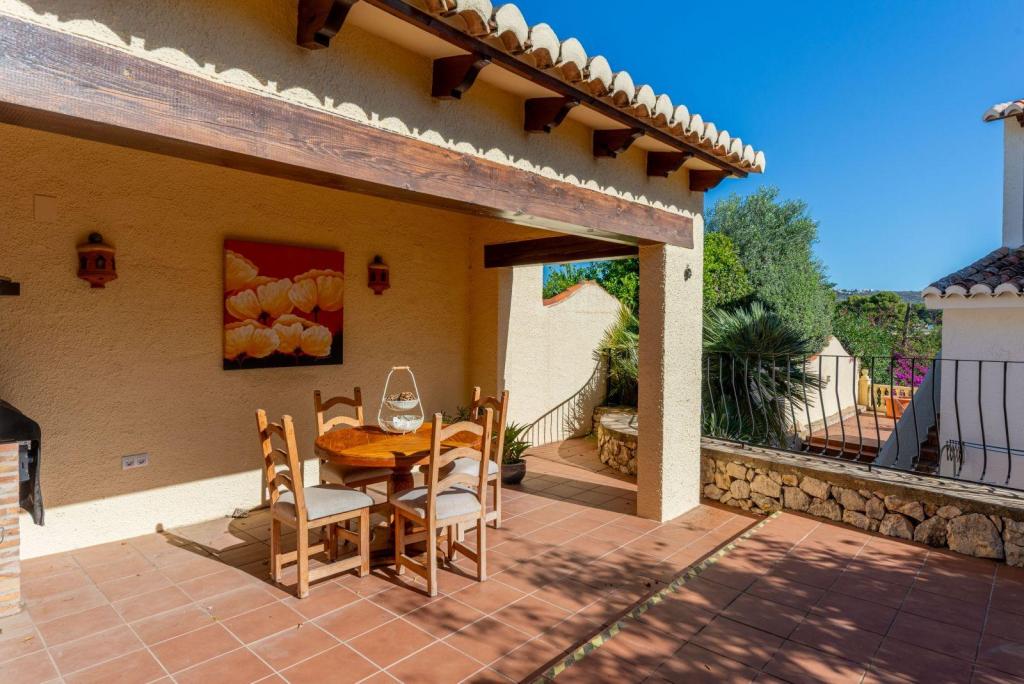 4 bed villa in Moraira