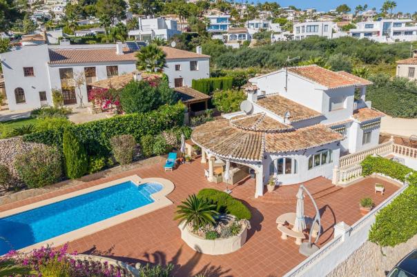 4 bed villa in Moraira