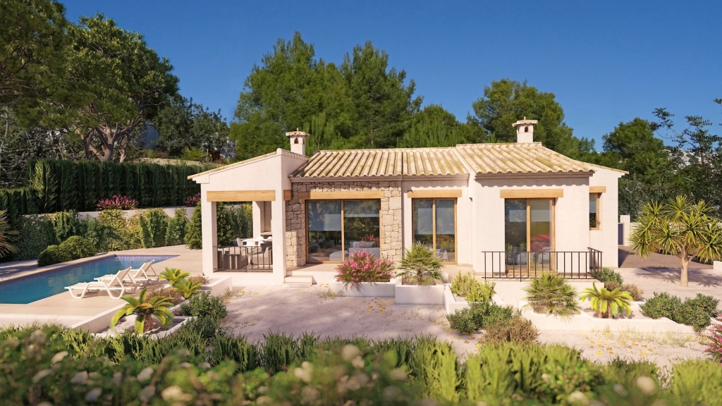 3 bed villa in Benissa